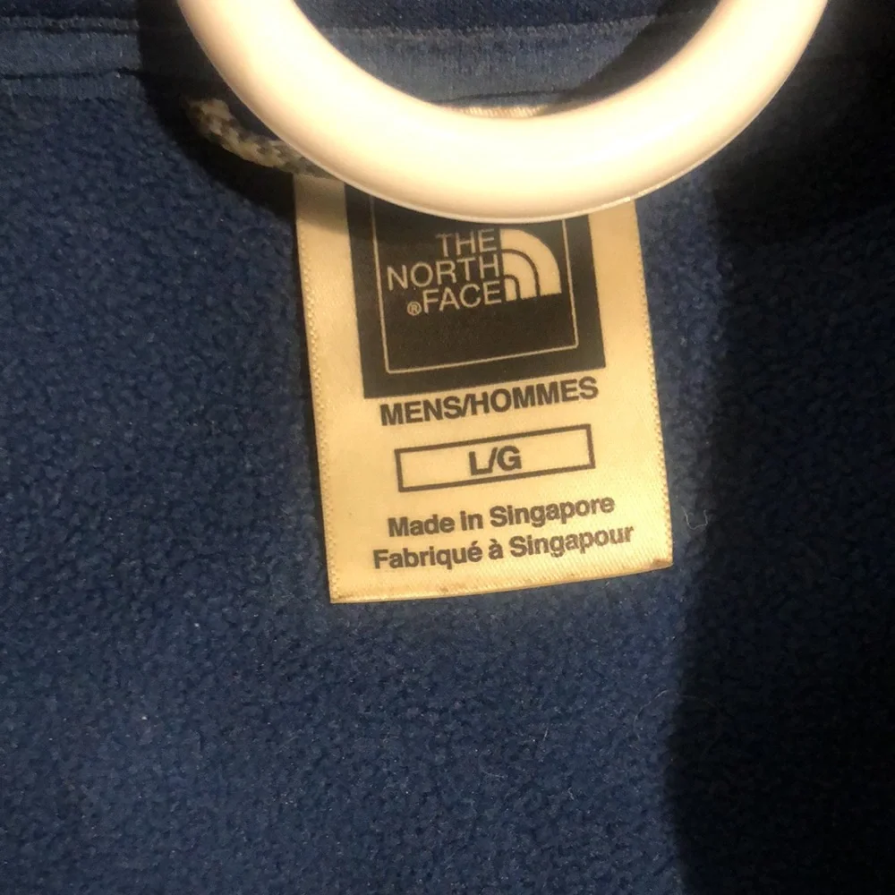 North Face Half zipper pullover Sz L - Picture 5 of 5